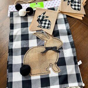 Easter Table Runner & Banner Buffalo Plaid Hobby Lobby